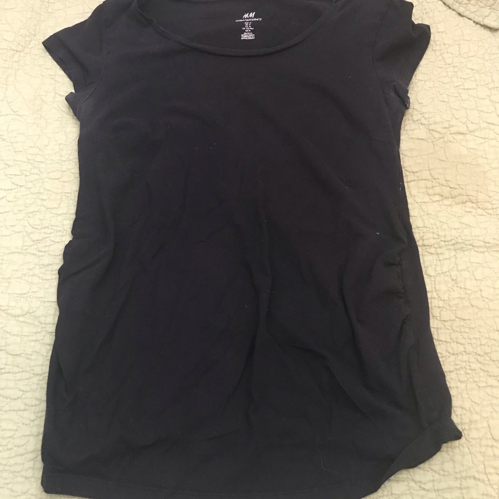 H&M Black Maternity Tee